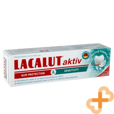 Lacalut Aktiv Zahnpasta Zahn Schutz Und Weniger Zahn Empfindlichkeit 75ml