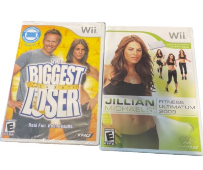 The Biggest Loser (2007) And Jillian Michaels (2009) For Nintendo Wii