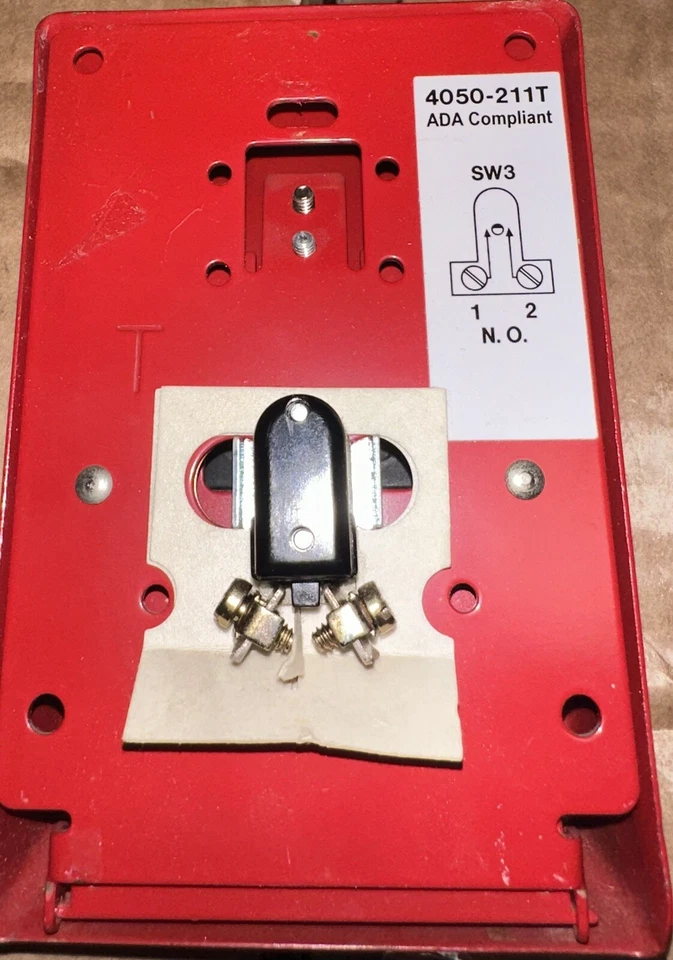 联邦信号 4050-001T 火灾报警拉站需要尽快使用 Gonne!!! — 第 3/3 张图片