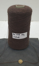 SCHUR-Wolle Garn Stricken weben & häkeln| schoko braun handstrickgarn 1 kg SW118