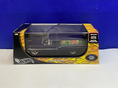 HOT WHEELS 1/18 SCALE ED ROTH 1959 CHEVY PANEL WAGON MODIFIED VERY NICE !!