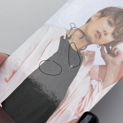 BTS The Wings Tour 2017 DVD Jungkook Photocard, official rare JK