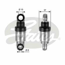 Gates T39097 Vibration Damper, V-ribbed belt for BMW, Opel, Vauxhall