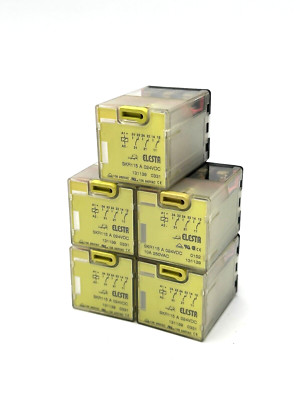 5x Elesta SKR115 A Steckrelais 131139