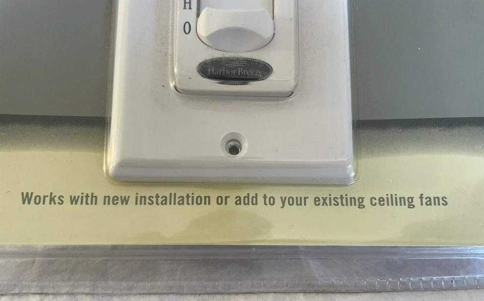 NUEVO en paquete original Harbor Breeze control de ventilador de techo de 4 velocidades 130624  Foto 4 de 4