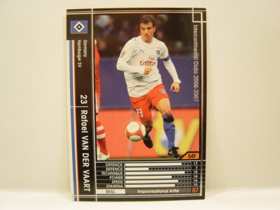 Panini WCCF 2006-07 Rafael Van Der Vaart 1983 Holland　No.23 Hamburger SV #219