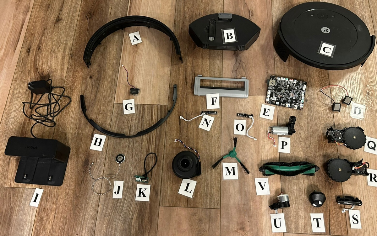 Replacement parts for iRobot Roomba Robot Vacuum RVG-Y1 (L) | eBay