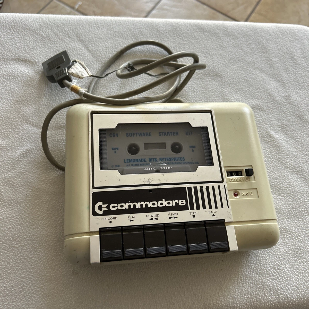 Cassette De Jeu Commodore 64 - Entrée 64 (Eingang 64) - édition D'octobre 1986 - Bon état