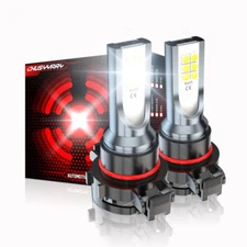 5202 LED Bulbs 6000K Xenon White Super Bright Fog Light DRL Lamps High Power