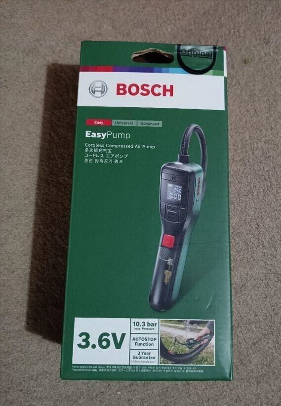 BOSCH CORDLESS AIR PUMP USB CHARGE TYPE EASYPUMP | eBay