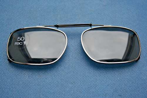 Eyeglasses, attachment clip on sunglasses attachment, in box, polarized 100% U - Picture 1 of 4