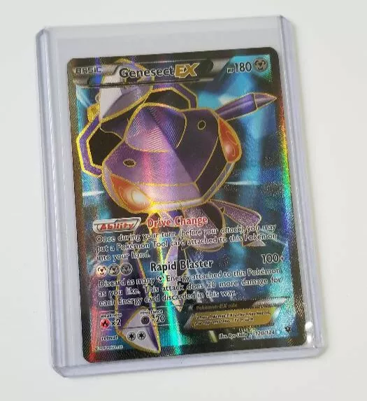 Pokemon XY Fates Collide Genesect EX Ultra Rare Full Art TCG Card 120/124