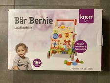 Trotteur multi-jeux en bois Play Pram Knorrtoys  Neuf emballé