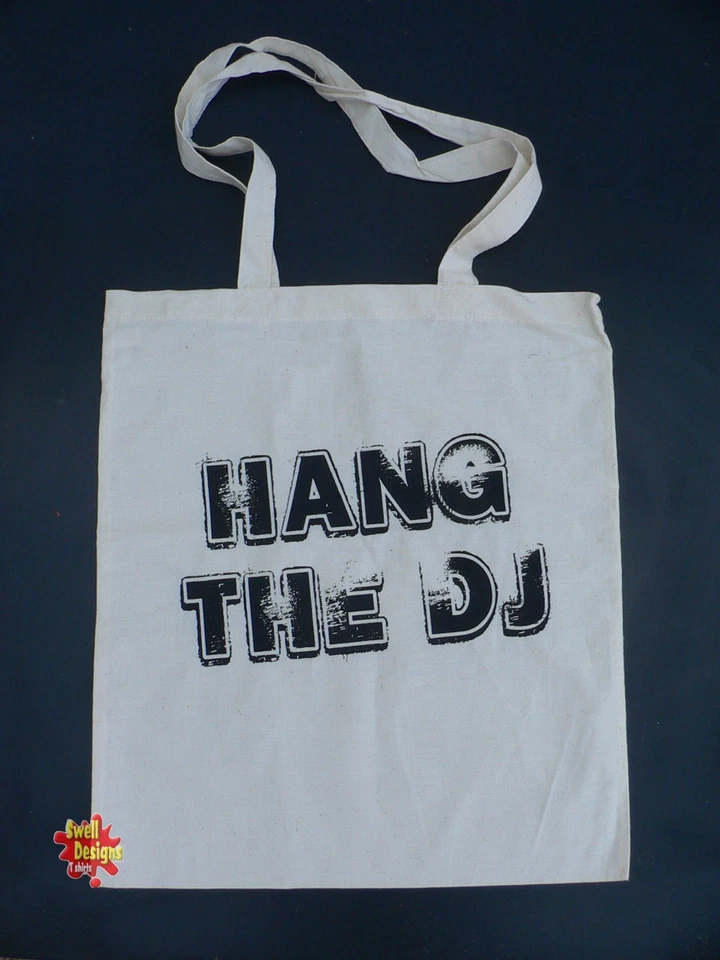 HANG THE DJ Smiths Morrissey Tote shopper cotton Bag