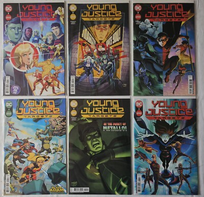 Young Justice: Targets #1-6 VF/NM complete series DC Stargirl Beast Boy Robin