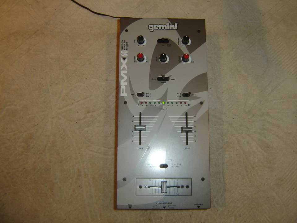 Gemini PMX-60, Stereo Preamp Mixer - Image 2 of 4