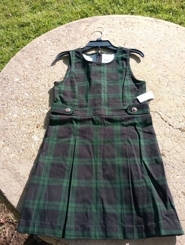 Old Navy Plaided Jumper Uniform