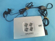 Sony WM-EX633 Walkman Cassette Player Tested w Remote Earphones Used