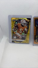 2025 Panini Prizm Draft Picks Bru McCoy #123 Gold Ice Rookie Card Tennessee. rookie card picture