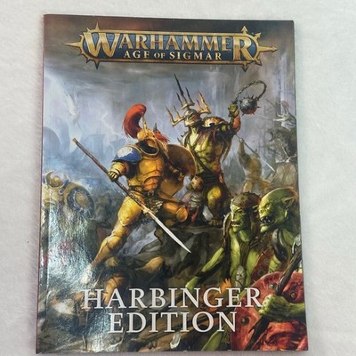 Games Workshop Warhammer Age of Sigmar Harbinger Edition Book Multi-Color 3rd Ed