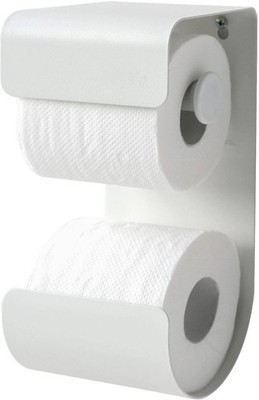Brix, Toilettenpapierrollenhalter, Metall, weiß