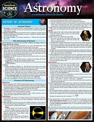 Astronomy (Quick Study Science) - Paperback By Roche, John, Ph.D. - GOOD