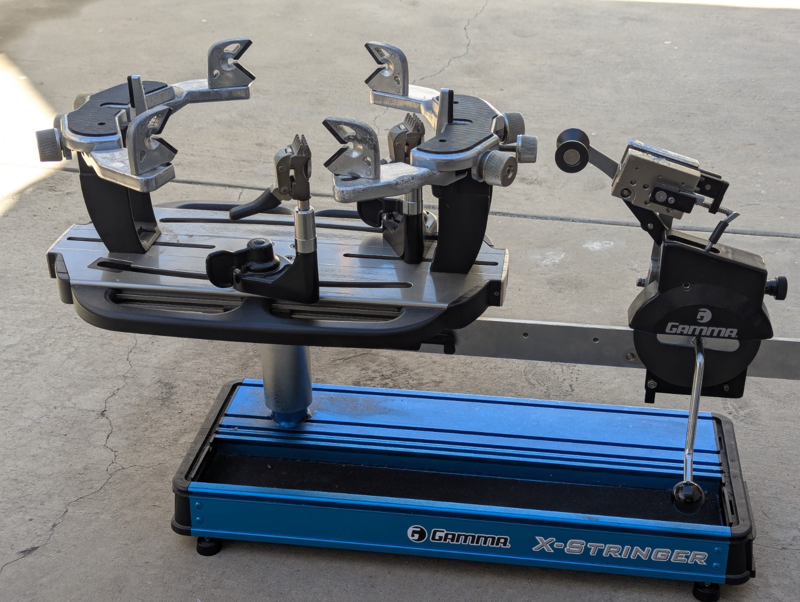 Gamma X-ST 6pt. Manual Tennis Stringer Stringing Machine Good Shape LA ...