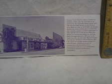 Byron Carlyle twin movie theatre 1971 ad PIX miami beach florida 