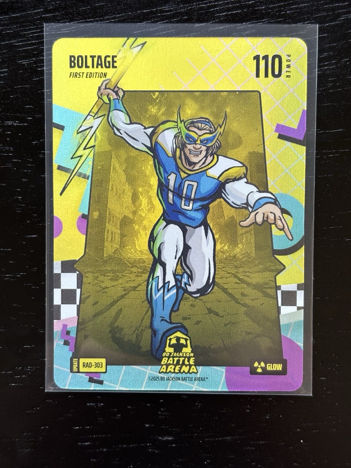 Bo Jackson Battle Arena 80s Rad Glow Boltage Justin Herbert