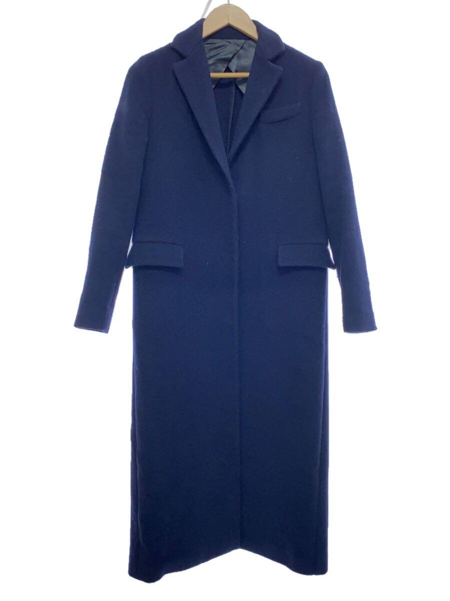 ALTRA MSGM Altro Cappotto 38 Lana Navy Tinta Unita 2141MDC21