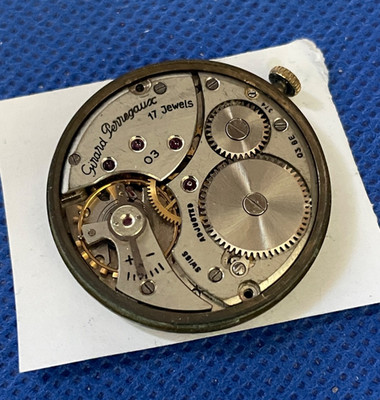 Original GIRARD PERREGAUX  movement caliber 03 running & dial (1/18591)