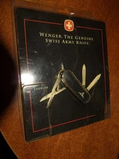 Wenger Swiss Army Esquire Longhorn Folding Pocket Knife in Package