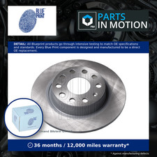 2x Brake Discs Pair Solid fits SKODA YETI 5L Rear 1.4 1.6 1.8 2.0D 09 to 17 Set