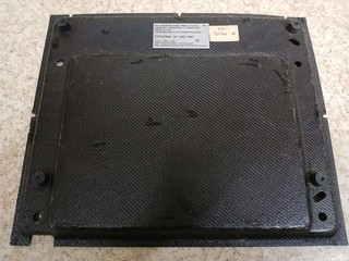 DDR RFT ZIPHONA SP 3001 HIFI Plattenspieler Ersatzteil Abdeckung Unten