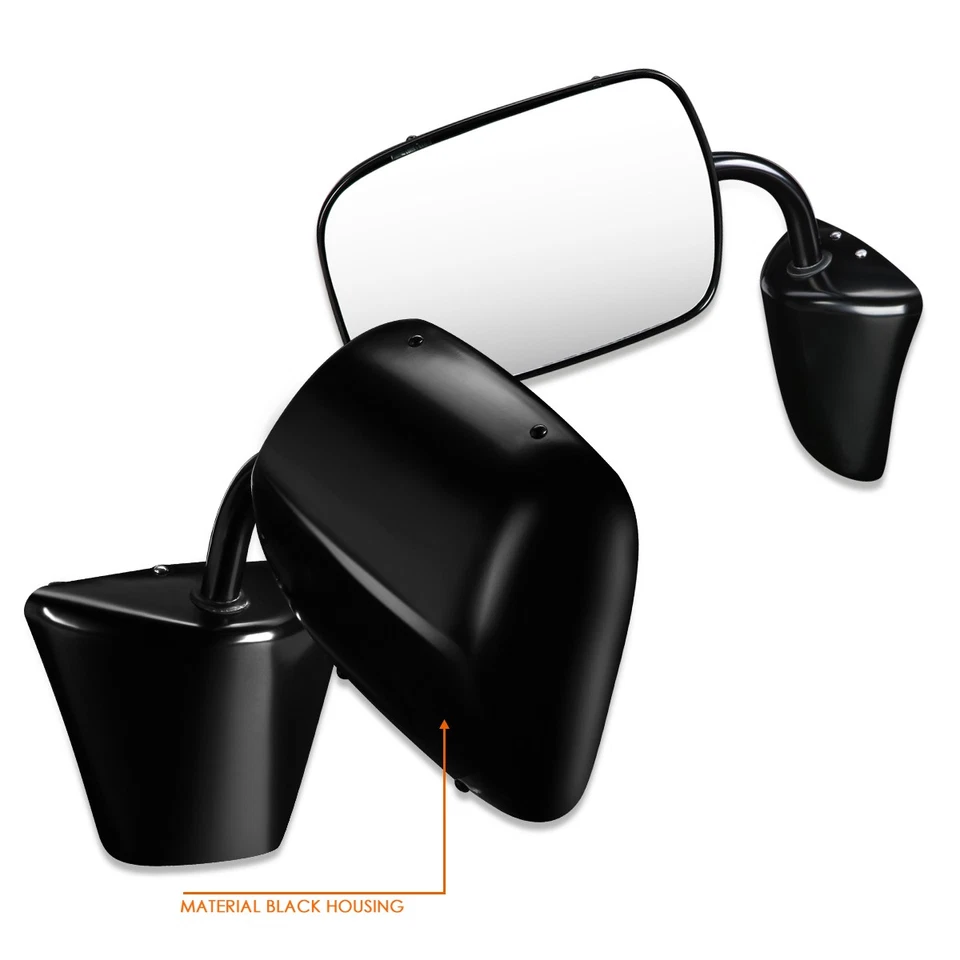 Espelho de porta ajuste manual L/R para 73-86 Chevy/GMC C/K Pickup estilo original suburbano - Imagem 3 de 4