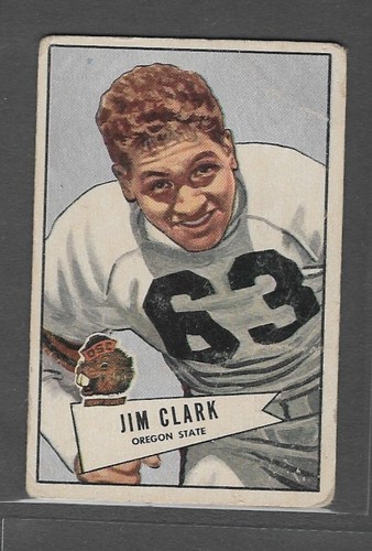 James Clark #66 1952 Bowman Small card