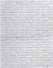 White Brick Wall Backdrop White Brick Photo Backdrop Thin Vinyl Photography Back