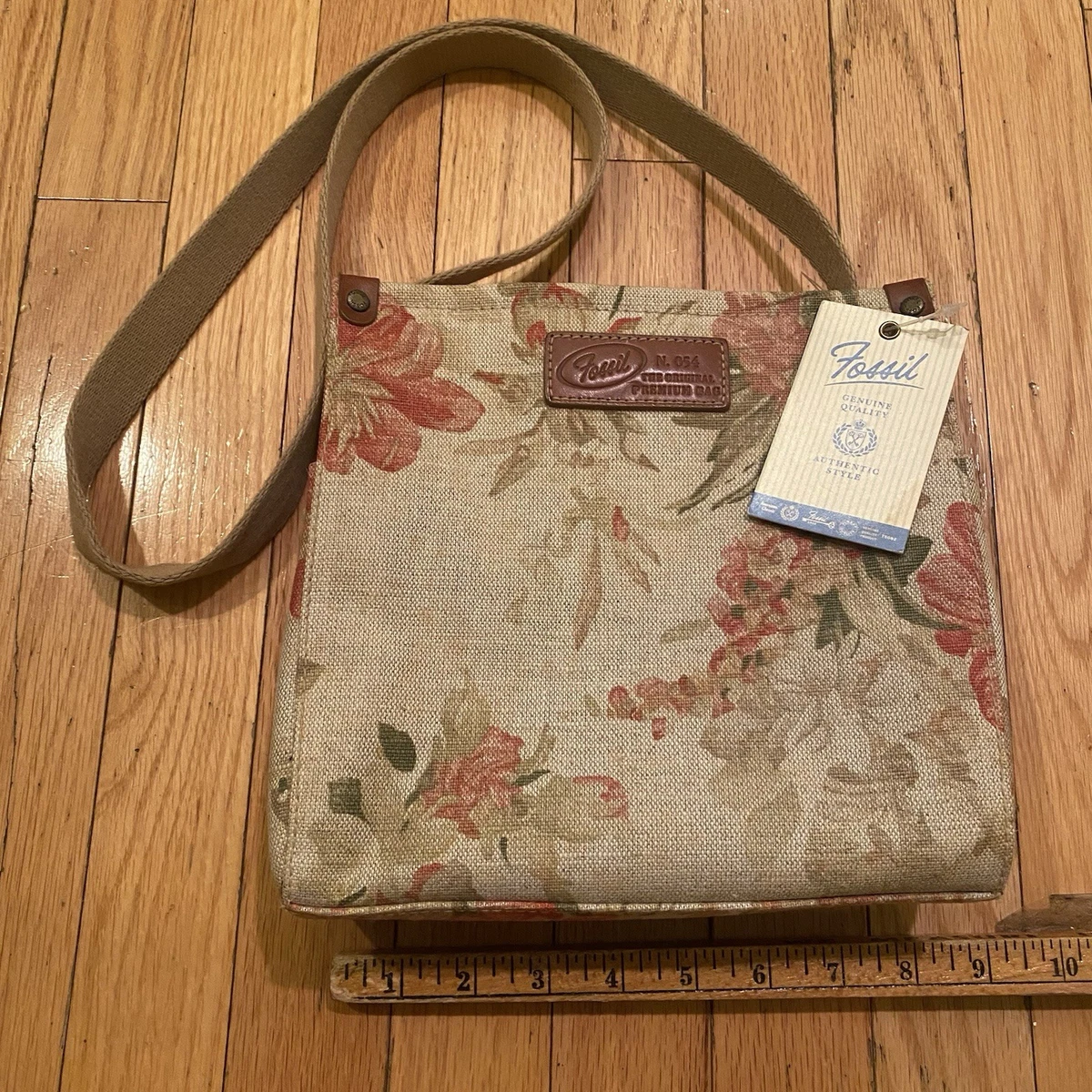 Fossil Floral Canvas Exterior Bags & Handbags for Women for  display picture 1