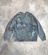 Vintage real tree camo sweatshirt
