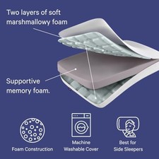Casper Sleep Foam Pillow, Standard, White