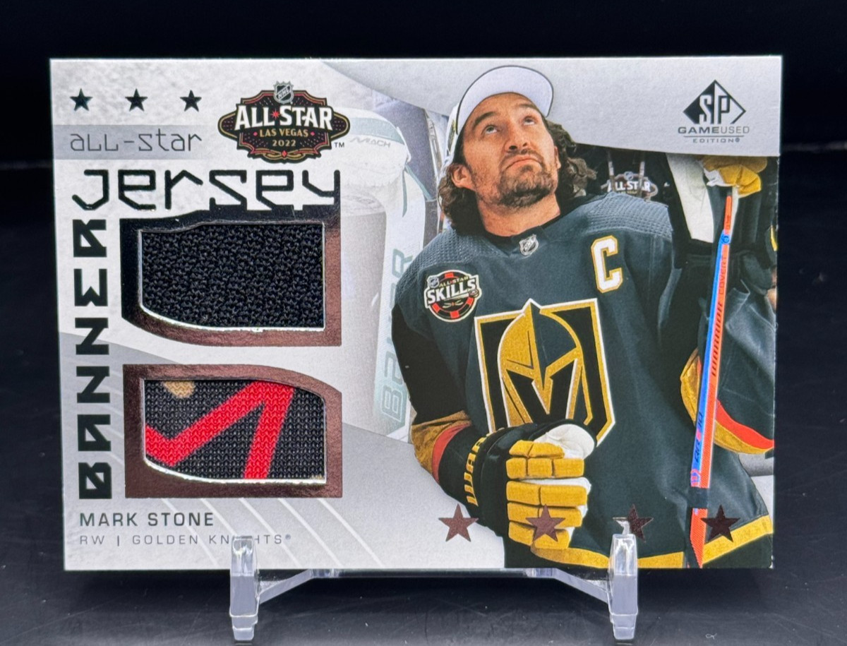 2022-23 Upper Deck SP Game Used - Mark Stone - All Star Jersey Banner Relics
