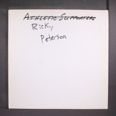 RICKY PETERSON: look who's lonely now / same WB 12'' Single 33 RPM