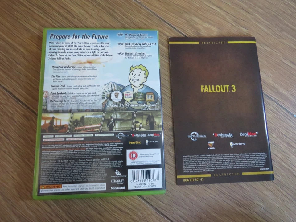 Fallout 3: Game of the Year Edition (Xbox 360) uk tracked delivery - Image 3 of 4