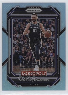 2022-23 Panini Prizm Monopoly Light Blue 158/199 Domantas Sabonis #77 1f7d