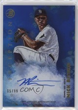 2021 Bowman Inception Inception Auto Blue Foil 5/99 Nick Bitsko #PA-NB Auto sh7