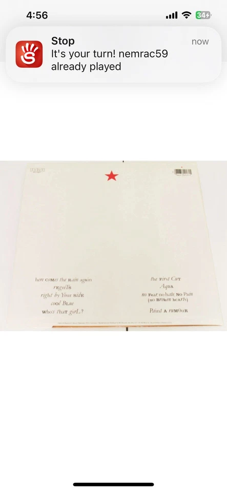 Eurythmics: Touch, Vintage LP, 1983 Annie Lennox Dave Stewart Vinyl New Wave - Image 2 of 4