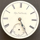Antique 1889 Elgin Grade 74 Pocket Watch Movement Parts/Repair 18s 11j USA