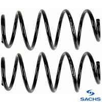 2X Fahrwerksfeder Sachs 993043 2 Federn Satz Federnsatz FüR Skoda FüR VW