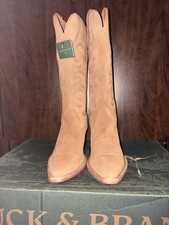 Buck & Brana Women Boots | Tessa Gamuza Camel...