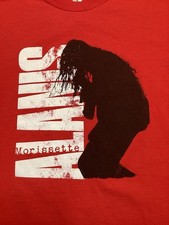 Alanis Morissette Tour Shirt Size XL Red